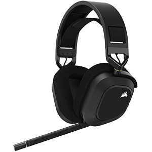 CORSAIR HS80 RGB Wireless Premium Gaming Headset with Spatial Audio